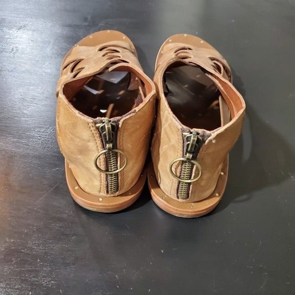 Beek Turaco Leather Sandals Size 8 Woman - Picture 3 of 8